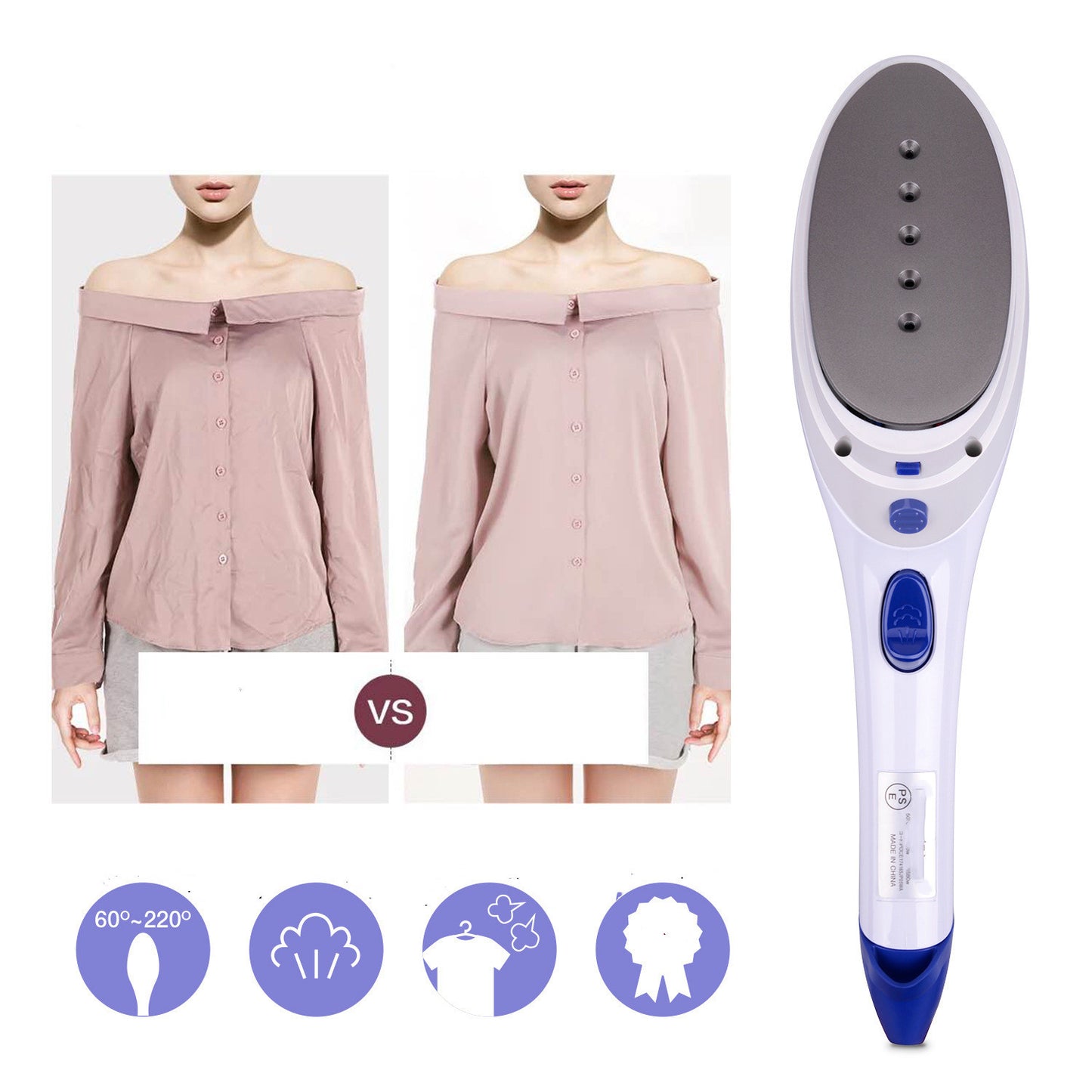 Handheld Garment Ironing Machine Small Household Electric Iron Travel Portable Steam Brush Ironing Clothes Ironing Machine