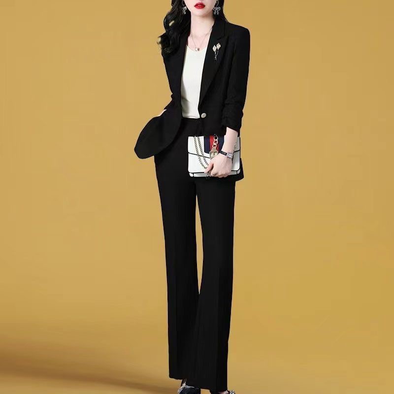 Business Suit Fashion Temperament Reduction Two-piece Set