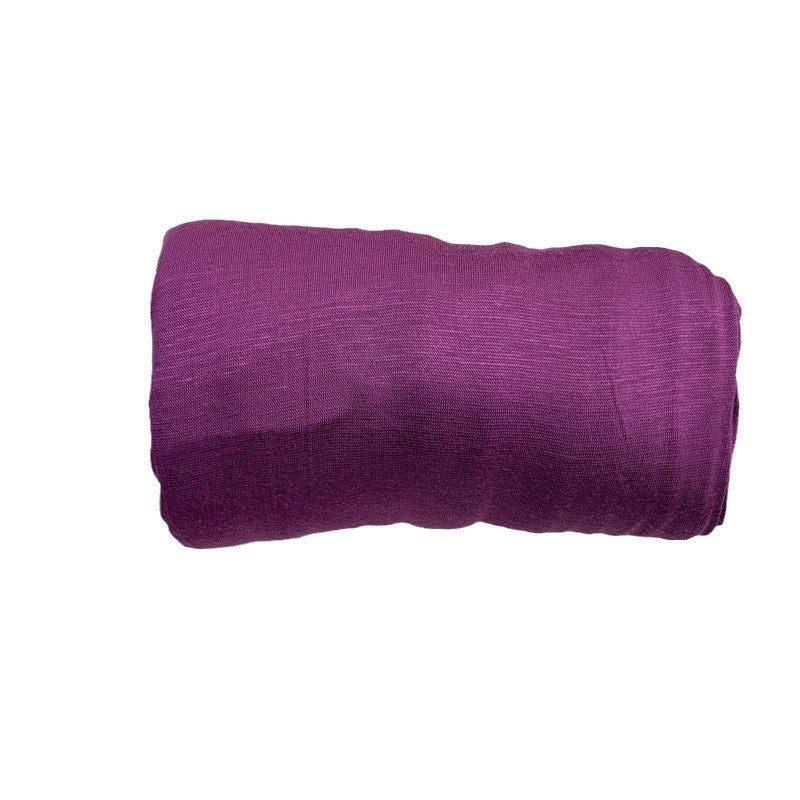 Pure Color Mercerized Cotton Modal Soft Women's Scarf Hat